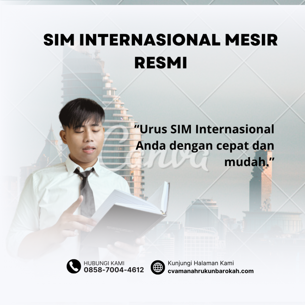 SIM Internasional Mesir Resmi