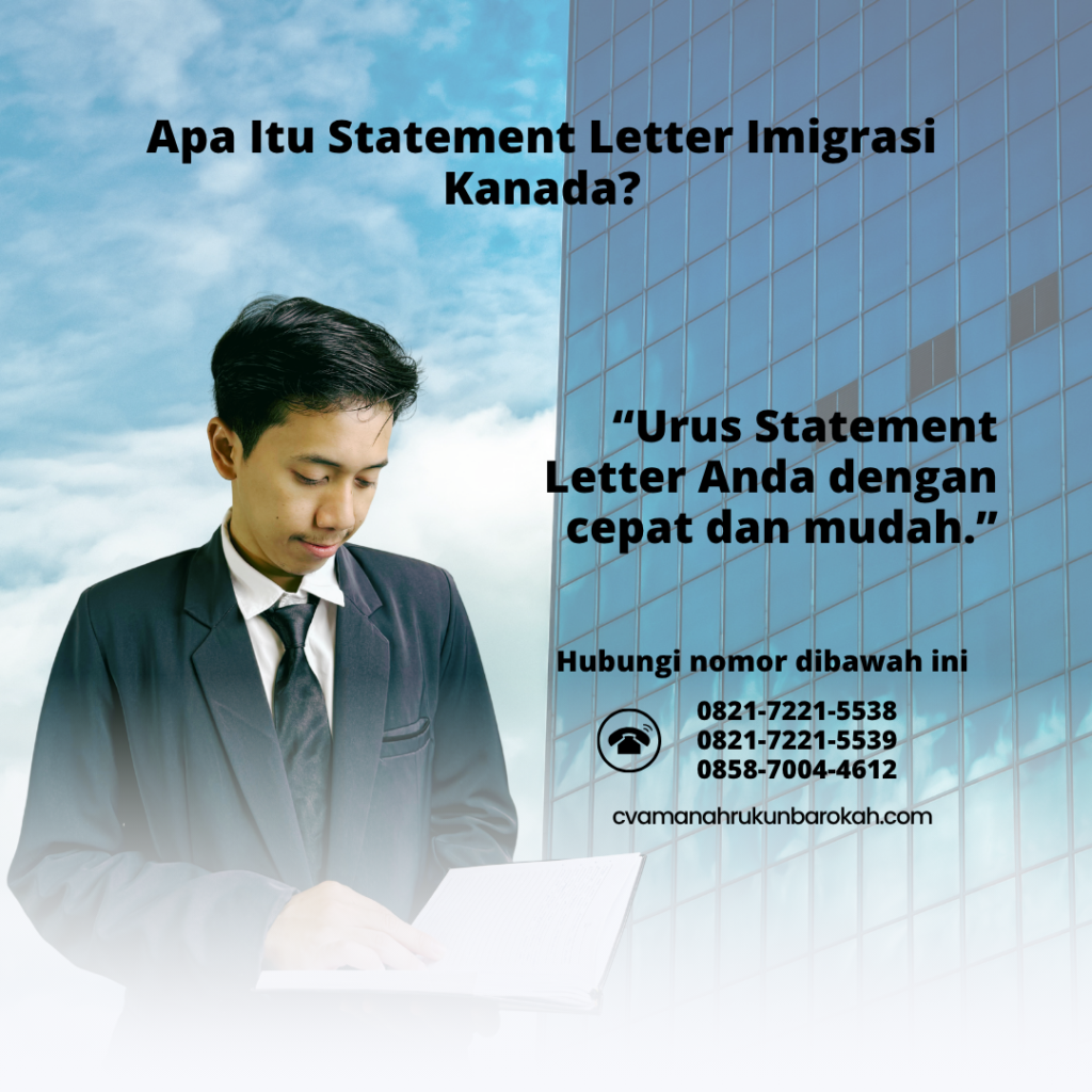 Apa Itu Statement Letter Imigrasi Kanada
