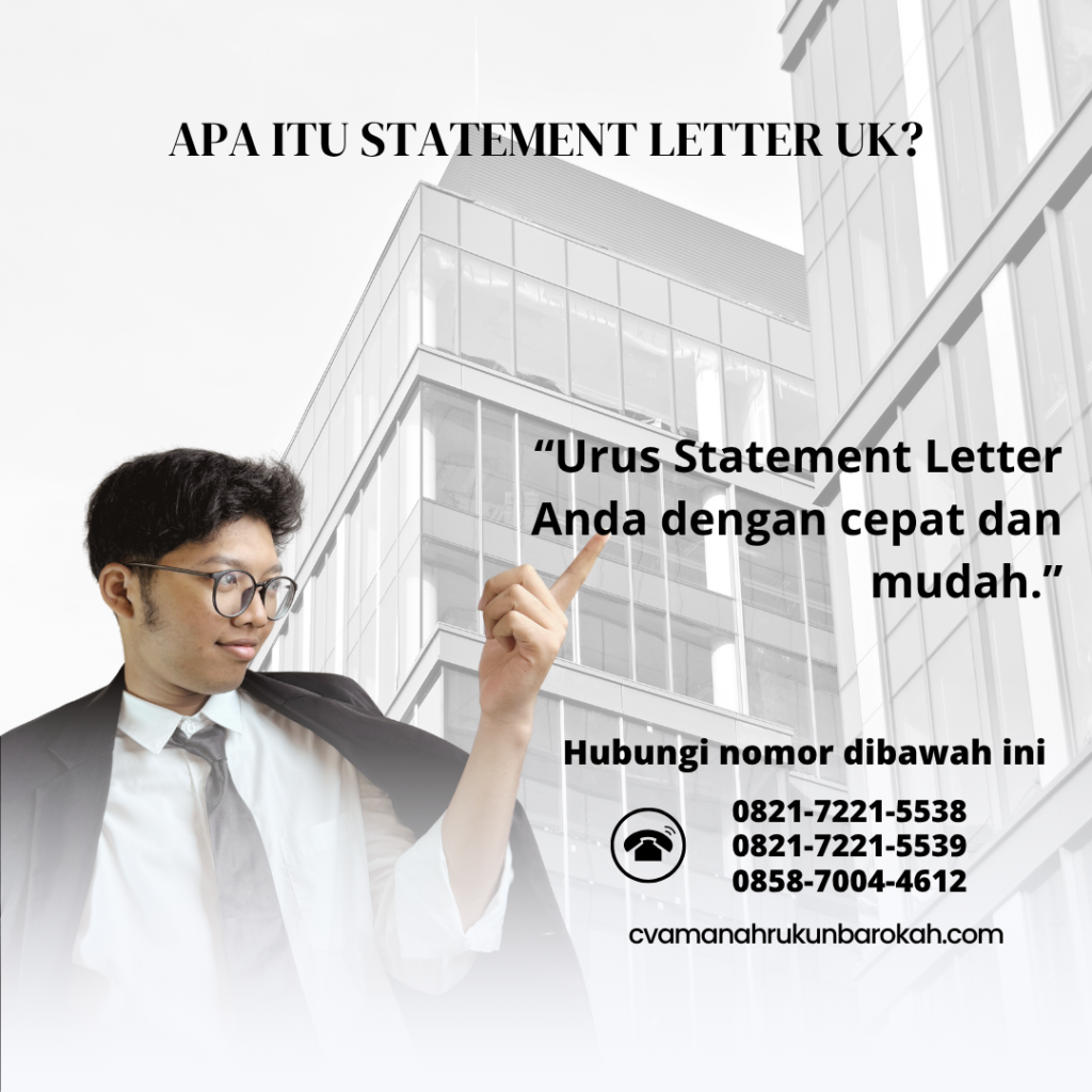 Apa Itu Statement Letter UK