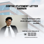 Contoh Statement Letter Kanada