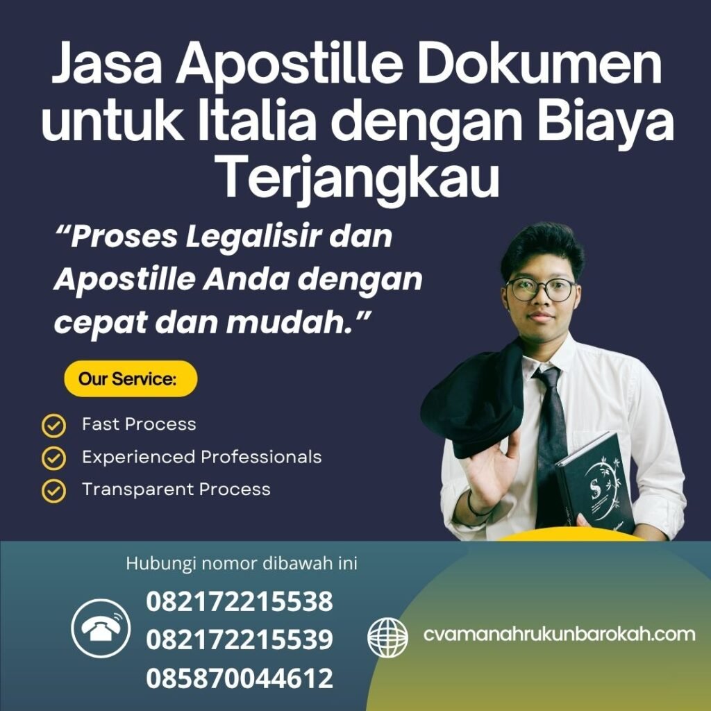 Jasa Apostille Dokumen untuk Italia dengan Biaya Terjangkau (1)