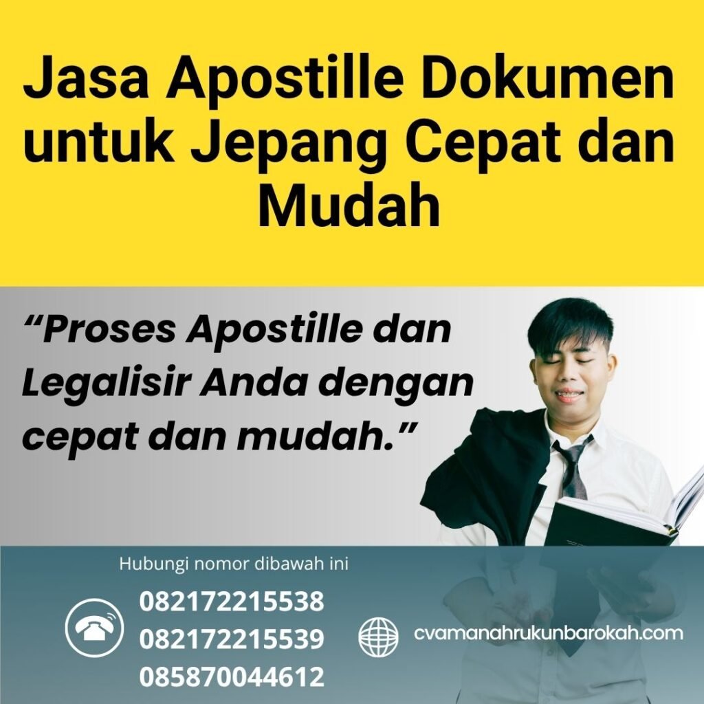 Jasa Apostille Dokumen untuk Jepang Cepat dan Mudah (1)