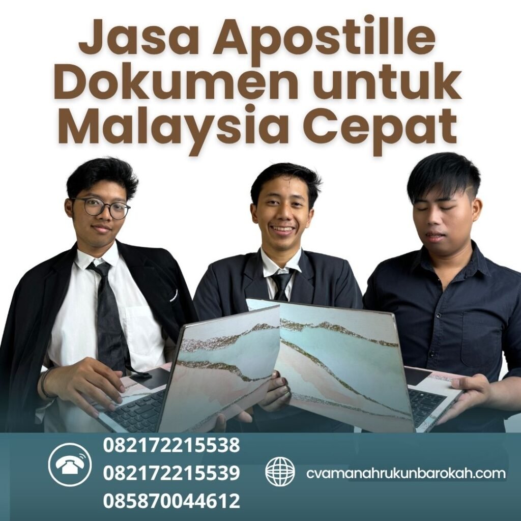Jasa Apostille Dokumen untuk Malaysia Cepat (1)
