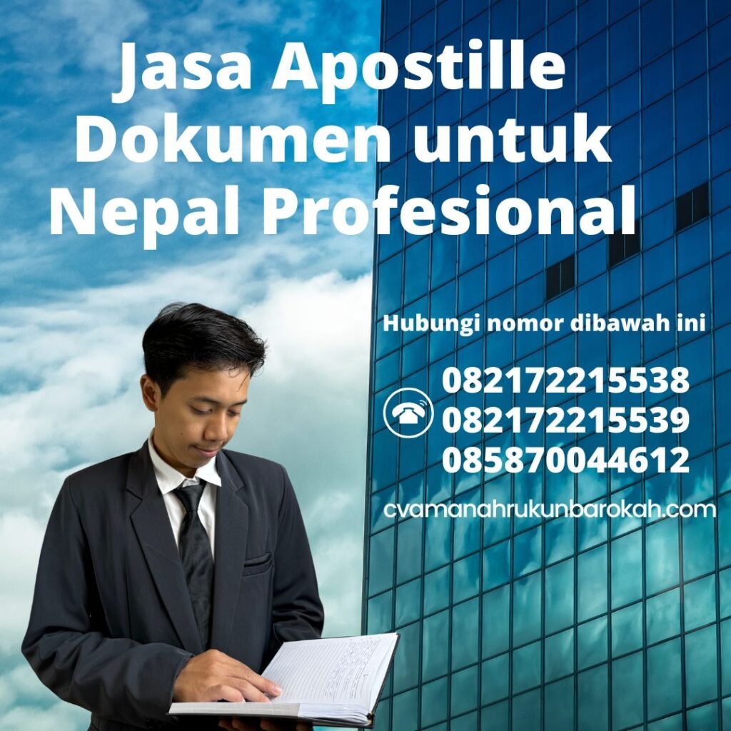 Jasa Apostille Dokumen untuk Nepal Profesional (1)