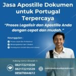 Jasa Apostille Dokumen untuk Portugal Terpercaya