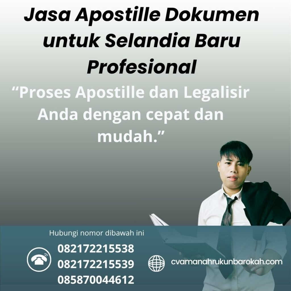 Jasa Apostille Dokumen untuk Selandia Baru Profesional (1)
