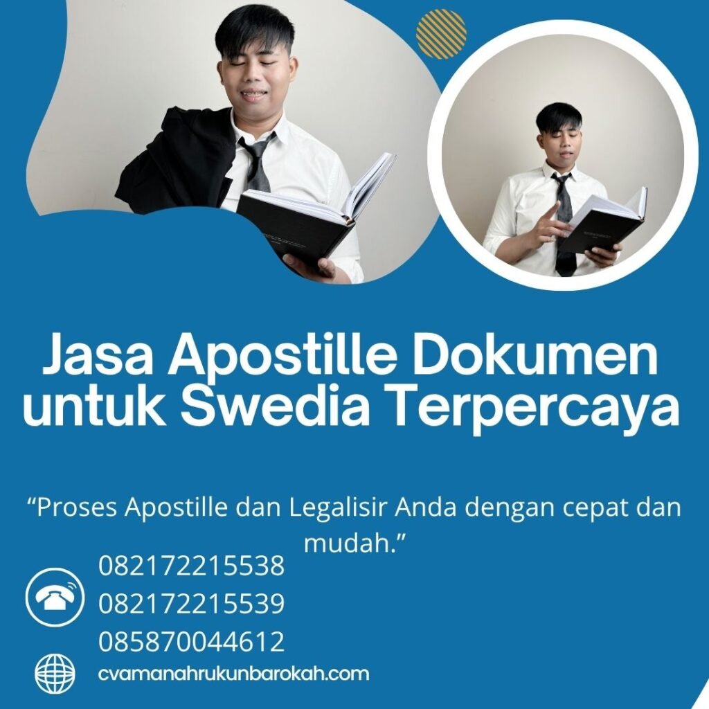 Jasa Apostille Dokumen untuk Swedia Terpercaya (1)
