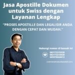 Jasa Apostille Dokumen untuk Swiss dengan Layanan Lengkap