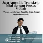 Jasa Apostille Transkrip Nilai dengan Proses Mudah