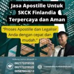 Jasa Apostille Untuk SKCK Finlandia Terpercaya dan Aman