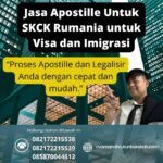 Jasa Apostille Untuk SKCK Rumania untuk Visa dan Imigrasi