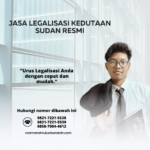 Jasa Legalisasi Kedutaan Sudan Resmi