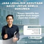 Jasa Legalisir Kedutaan Saudi untuk Semua Dokumen