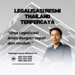 Legalisasi Resmi Thailand Terpercaya