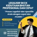 Legalisir SKCK Kedutaan Bhutan Profesional dan Cepat