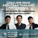 Legalisir SKCK Kedutaan Thailand Profesional