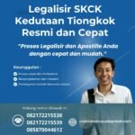 Legalisir SKCK Kedutaan Tiongkok Resmi dan Cepat
