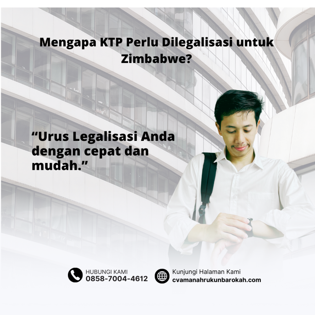 Mengapa KTP Perlu Dilegalisasi untuk Zimbabwe