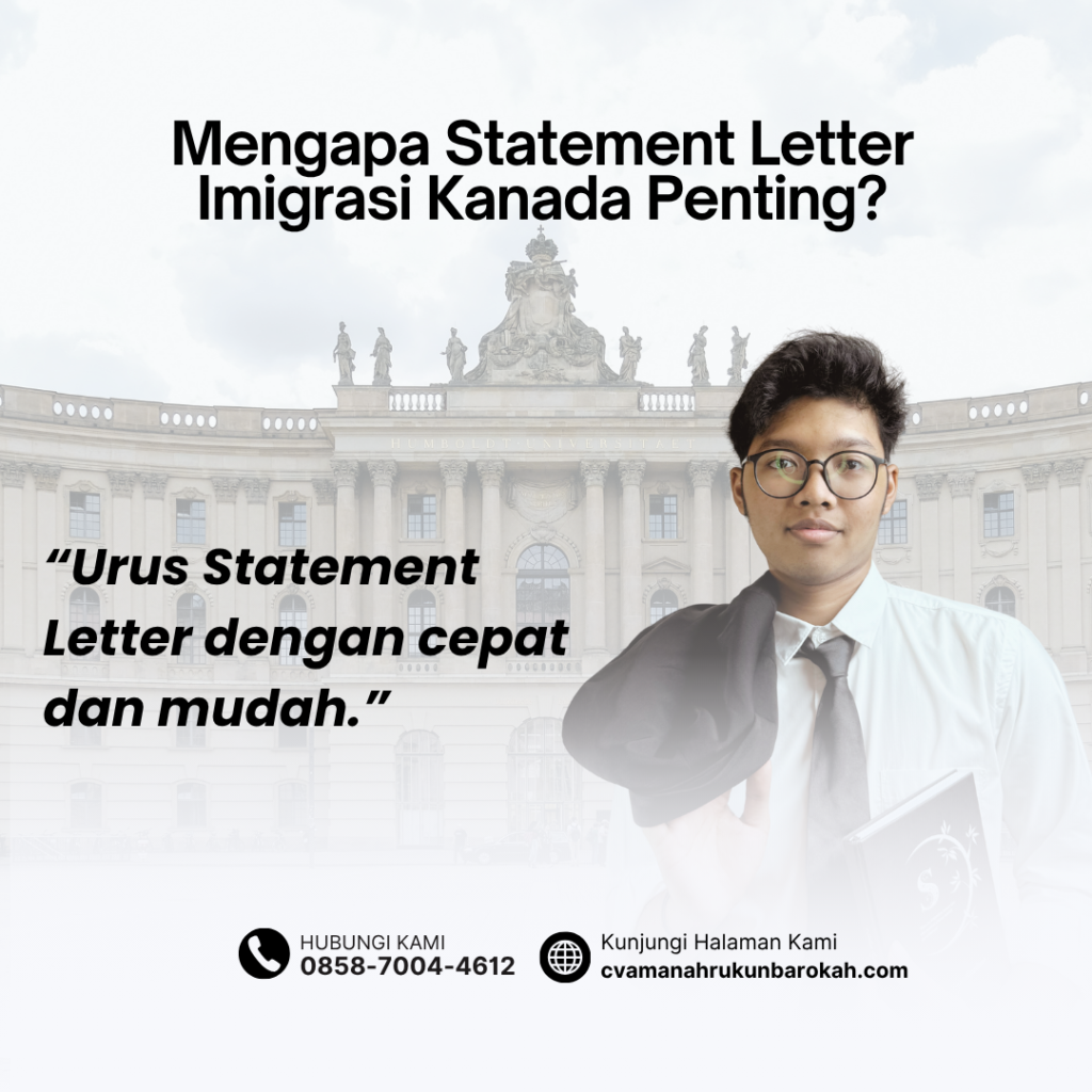 Mengapa Statement Letter Imigrasi Kanada Penting