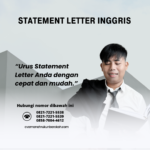 Statement Letter Inggris