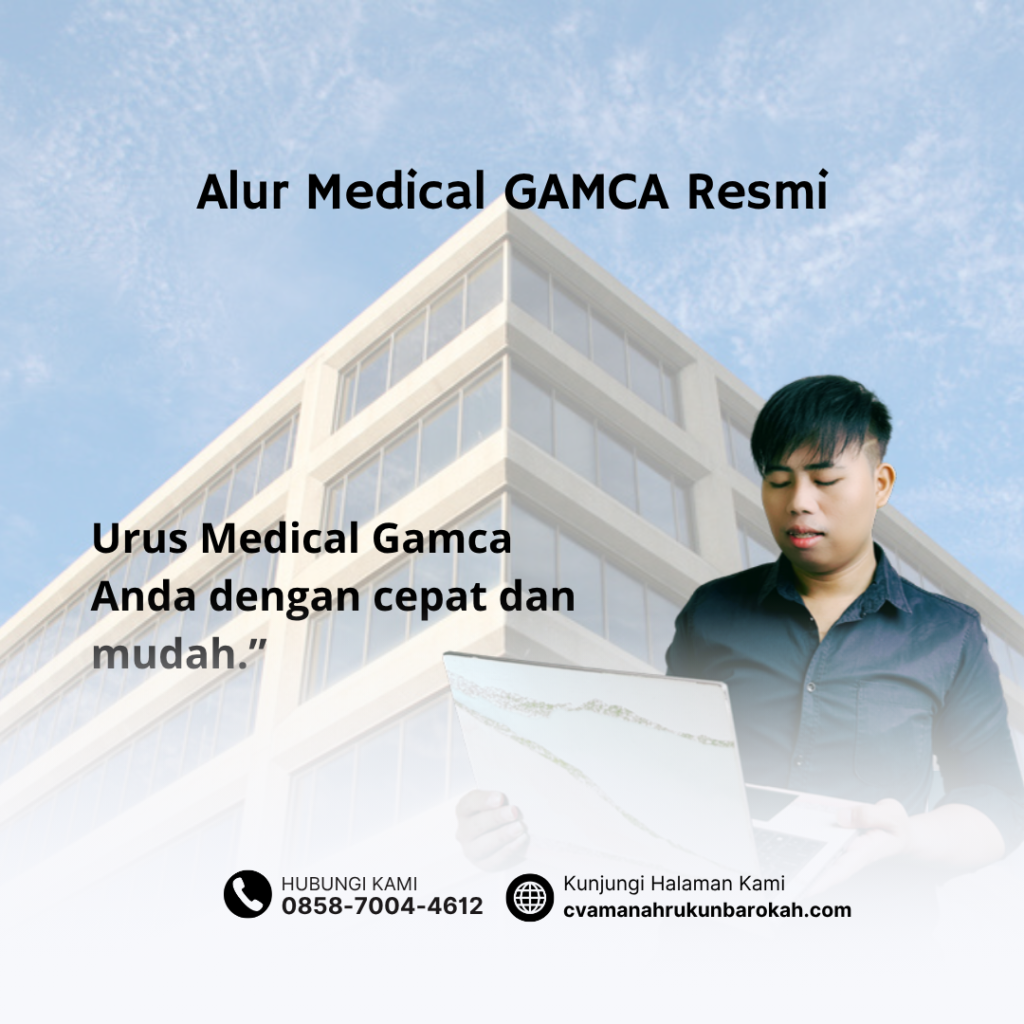 Alur Medical GAMCA Resmi