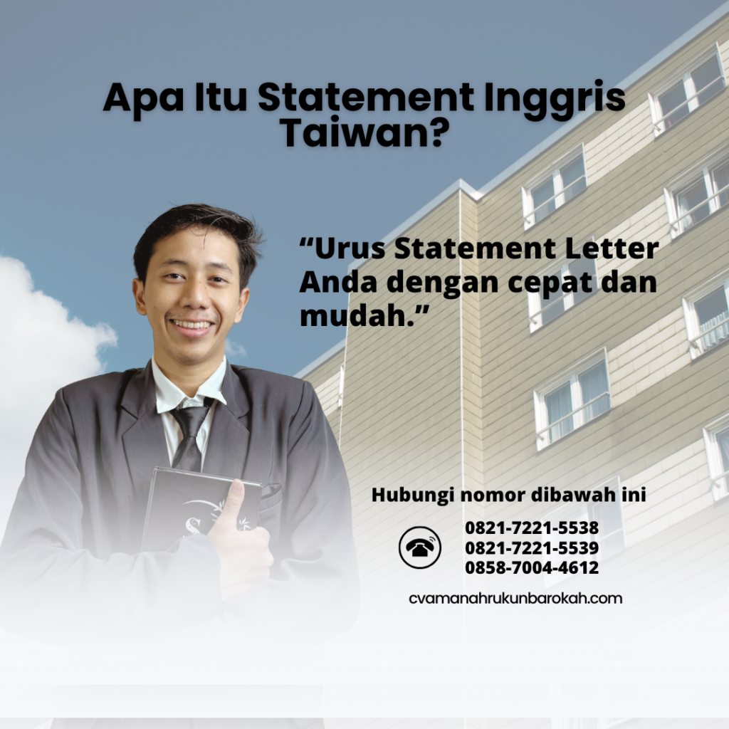 Apa Itu Statement Inggris Taiwan