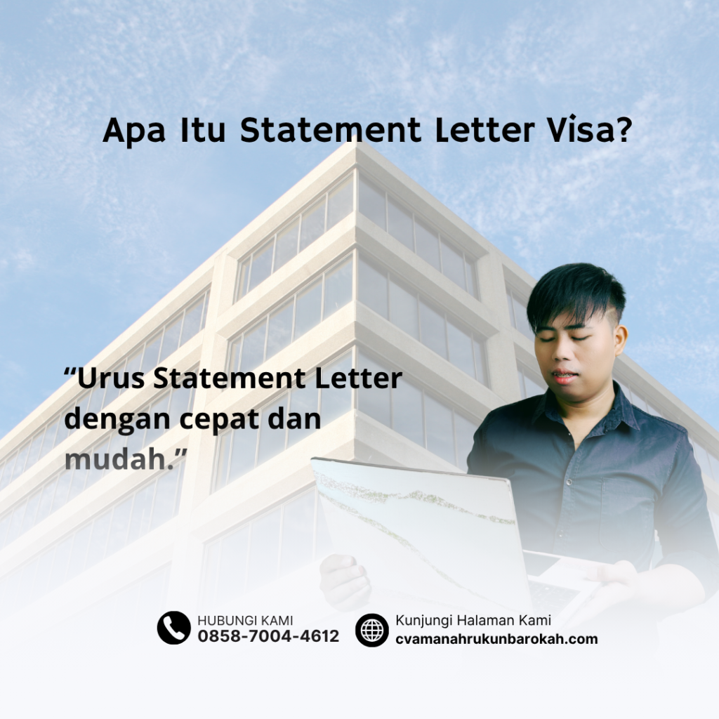 Apa Itu Statement Letter Visa