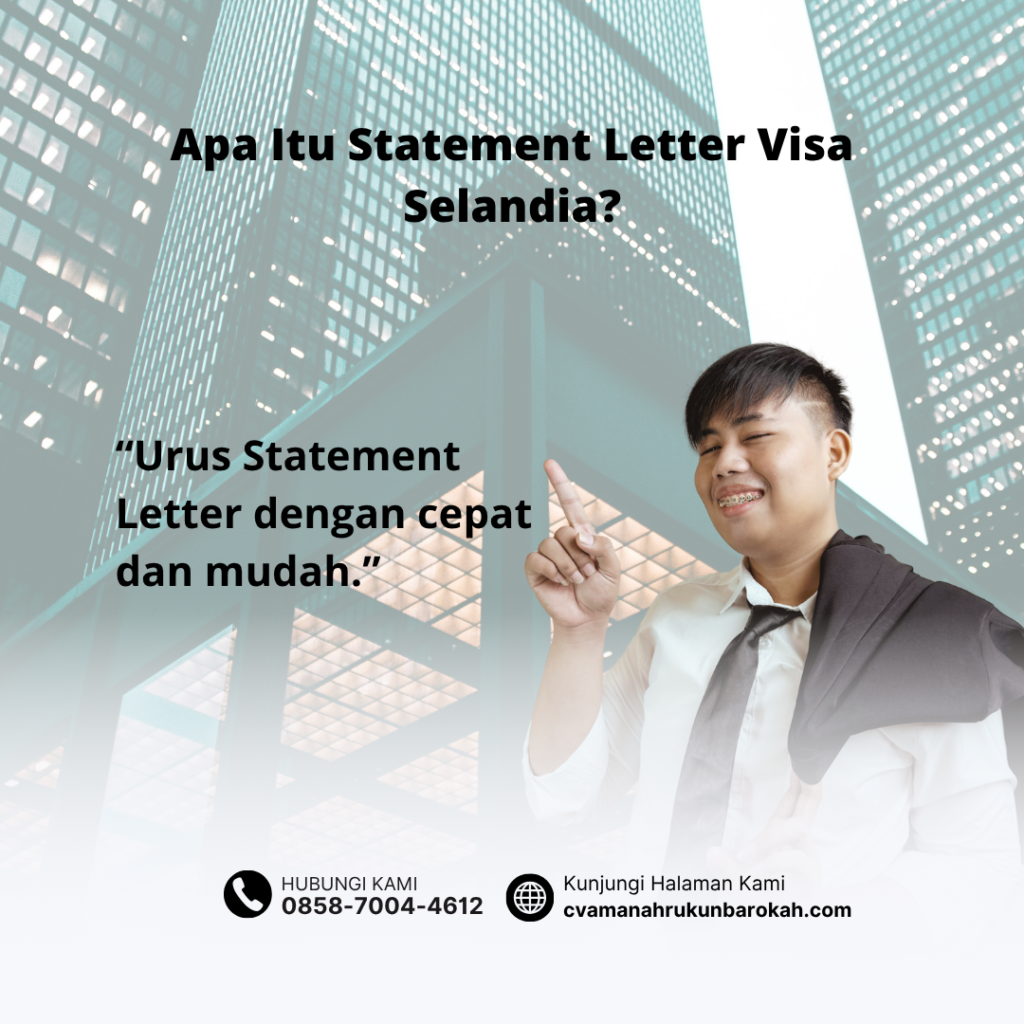 Apa Itu Statement Letter Visa Selandia