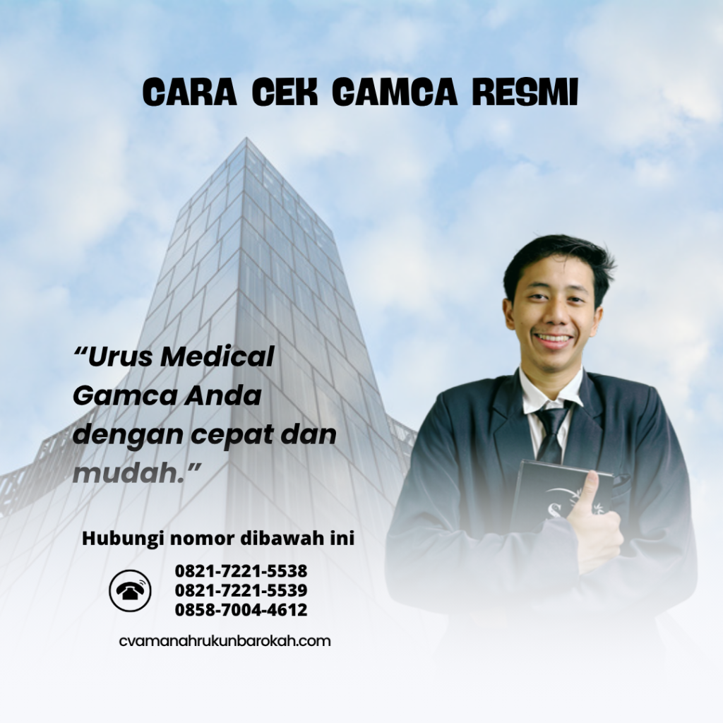 Cara Cek GAMCA Resmi