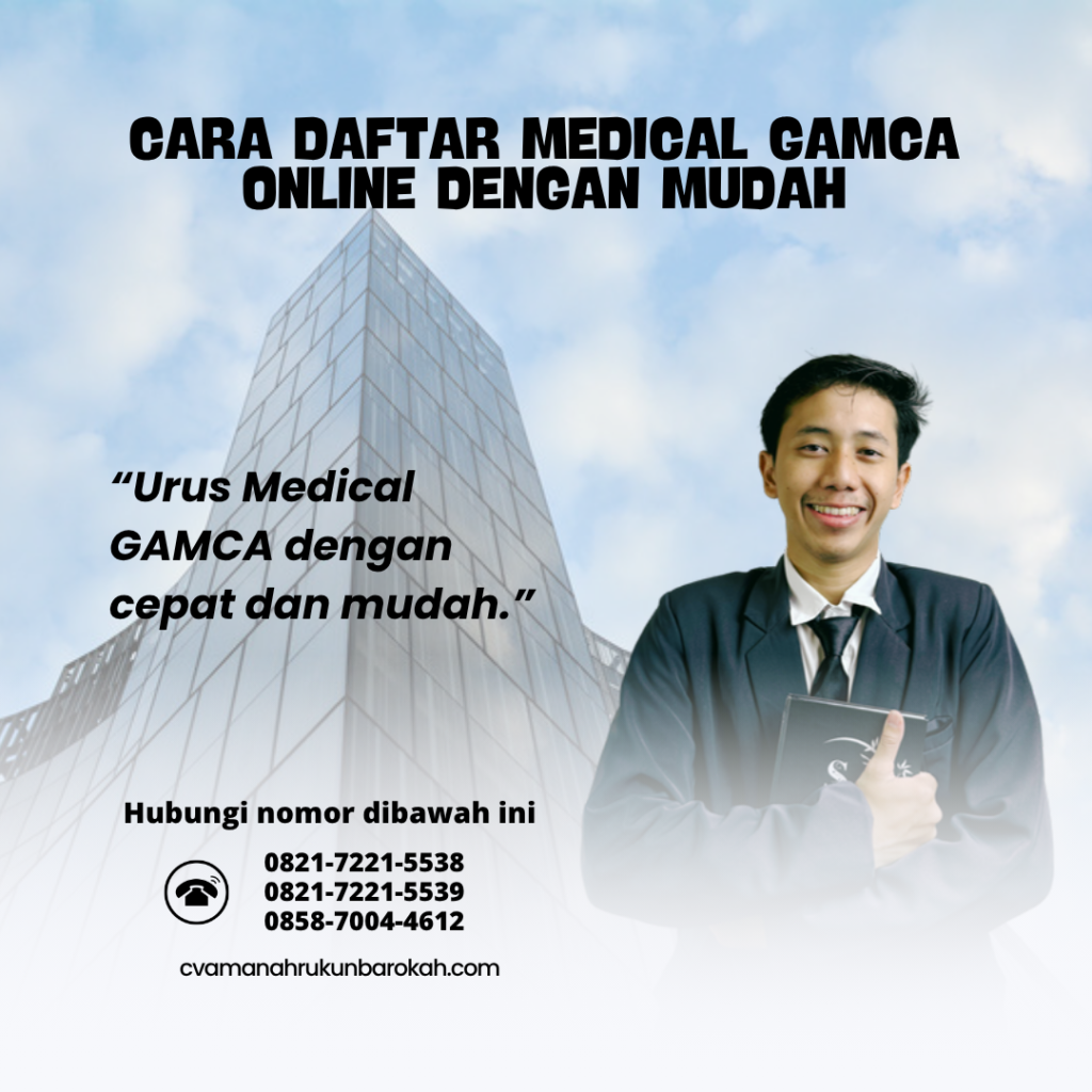 Cara Daftar Medical GAMCA Online dengan Mudah