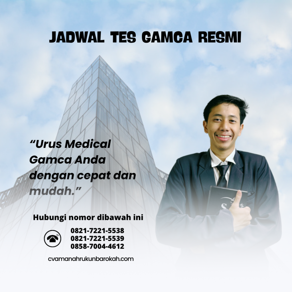 Jadwal Tes GAMCA Resmi