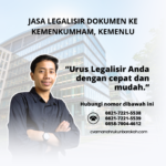 Jasa Legalisir Dokumen ke Kemenkumham, Kemenlu