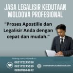 Jasa Legalisir Kedutaan Moldova Profesional