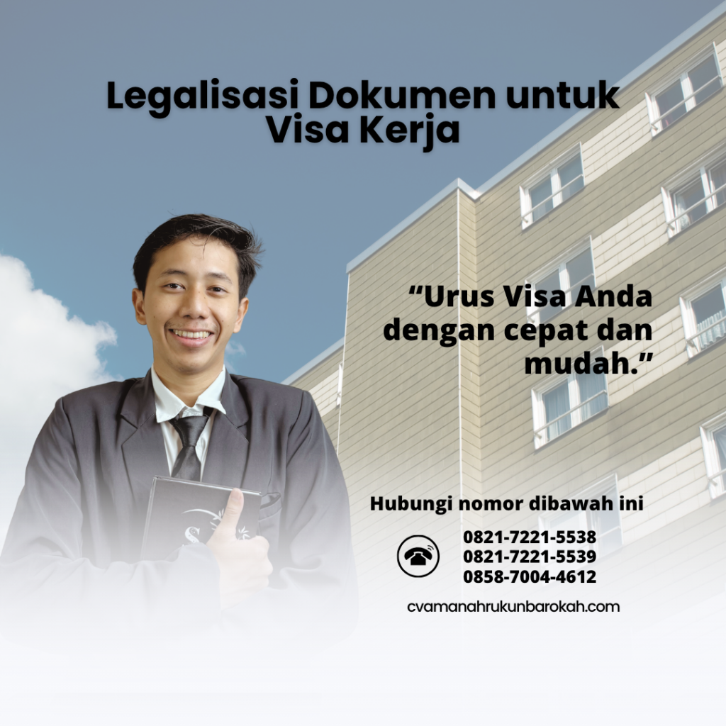 Legalisasi Dokumen untuk Visa Kerja