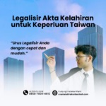 Legalisir Akta Kelahiran untuk Keperluan Taiwan