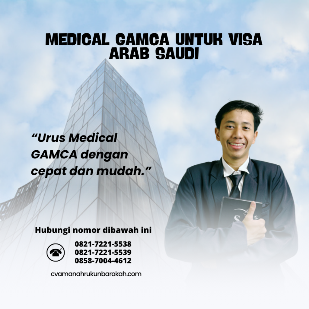 Medical GAMCA untuk Visa Arab Saudi