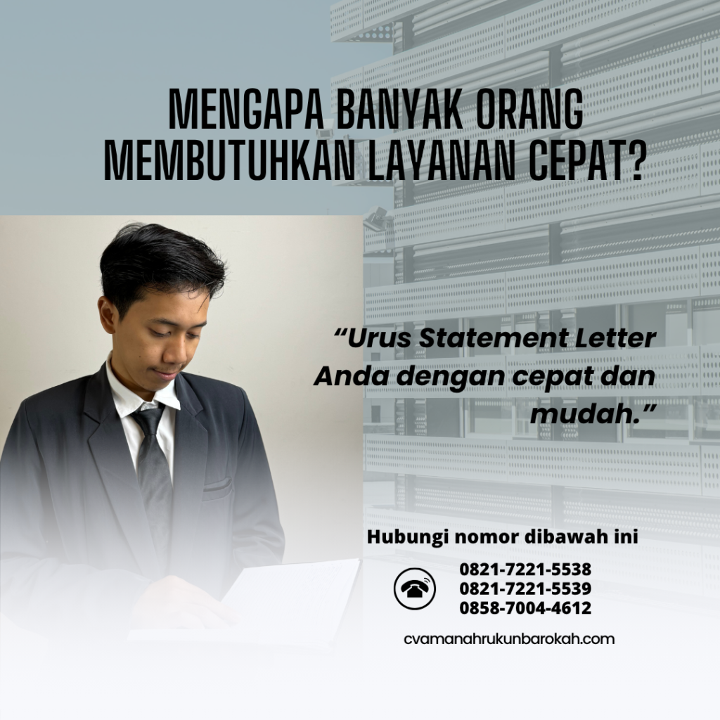Mengapa Banyak Orang Membutuhkan Layanan Cepat