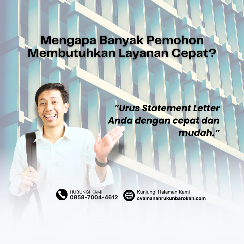 Mengapa Banyak Pemohon Membutuhkan Layanan Cepat