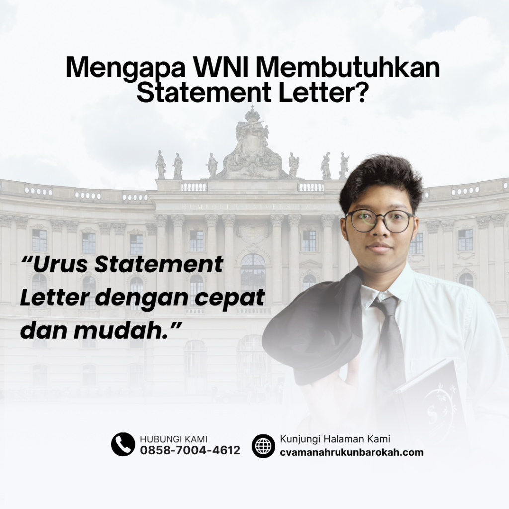 Mengapa WNI Membutuhkan Statement Letter