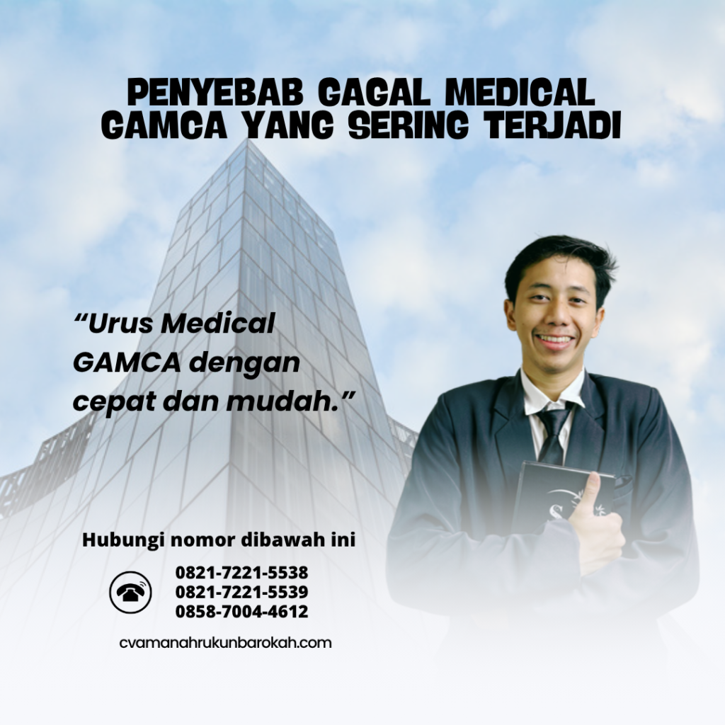 Penyebab Gagal Medical GAMCA yang Sering Terjadi