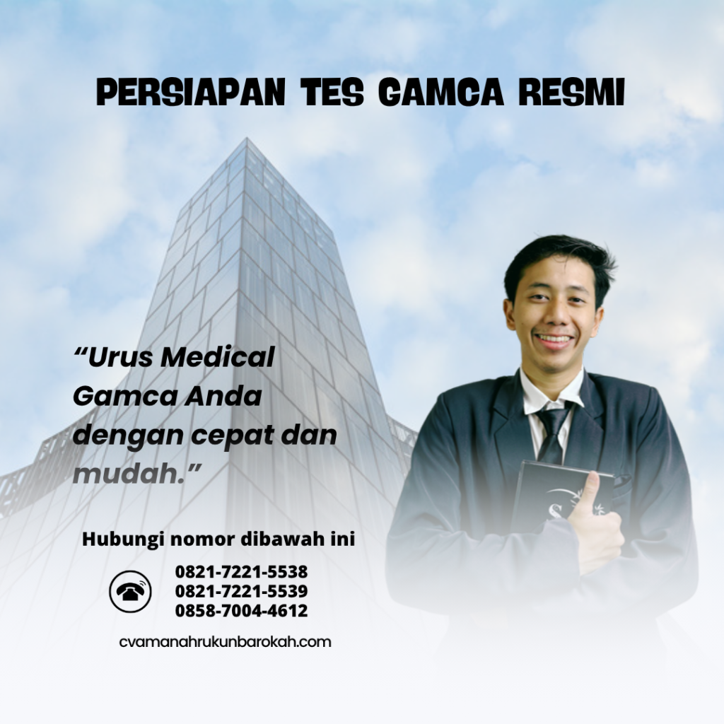 Persiapan Tes GAMCA Resmi