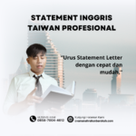Statement Inggris Taiwan Profesional