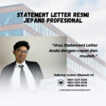 Statement Letter Resmi Jepang Profesional