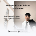 Statement Letter Taiwan Profesional