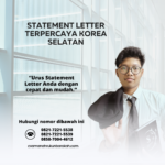 Statement Letter Terpercaya Korea Selatan