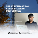 Surat Pernyataan Korea Selatan Profesional