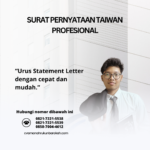 Surat Pernyataan Taiwan Profesional