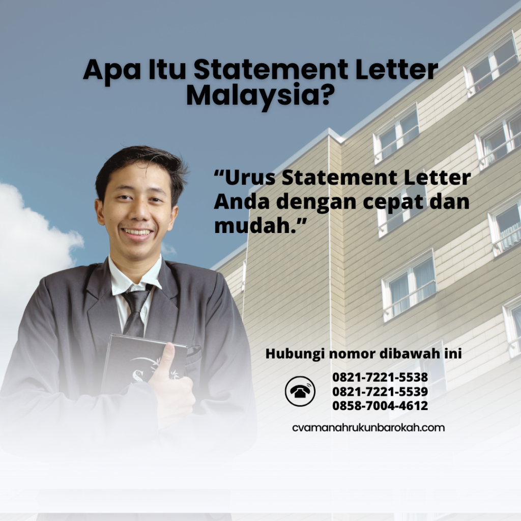 Apa Itu Statement Letter Malaysia