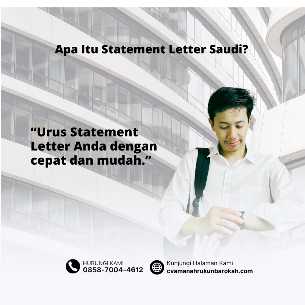 Apa Itu Statement Letter Saudi Apa Itu Statement Letter Saudi