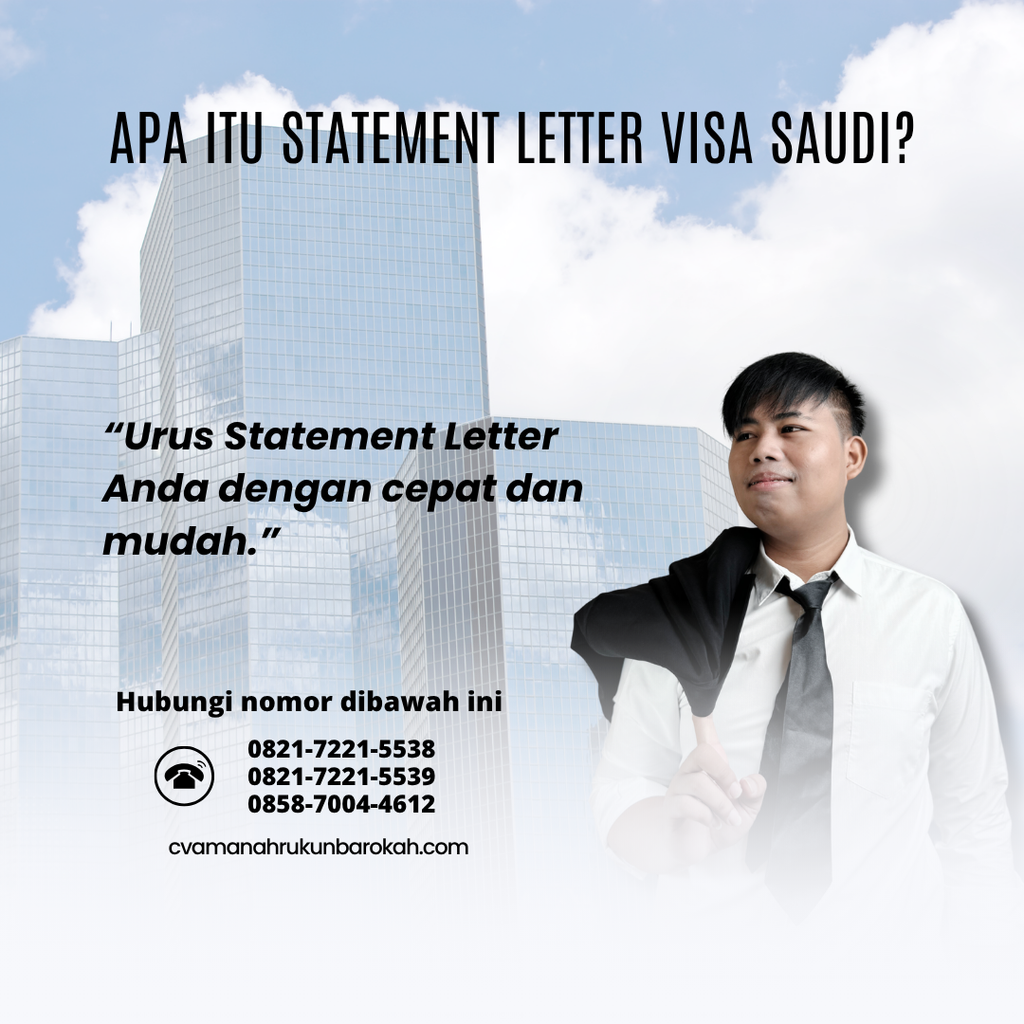 Apa Itu Statement Letter Visa Saudi Apa Itu Statement Letter Visa Saudi